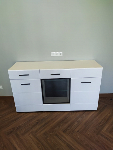 Комод Shine 150 белый / белый глянец фото покупателя 1